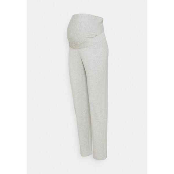 Lindex NIGHT TROUSERS MOM MIA Spodnie od piżamy light grey melange L2E89I001-C11