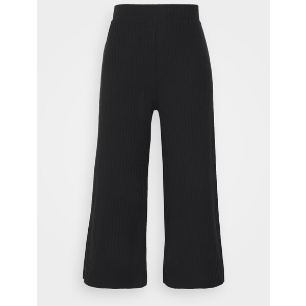 Even&Odd Petite Spodnie materiałowe black EVF21A01L-Q11