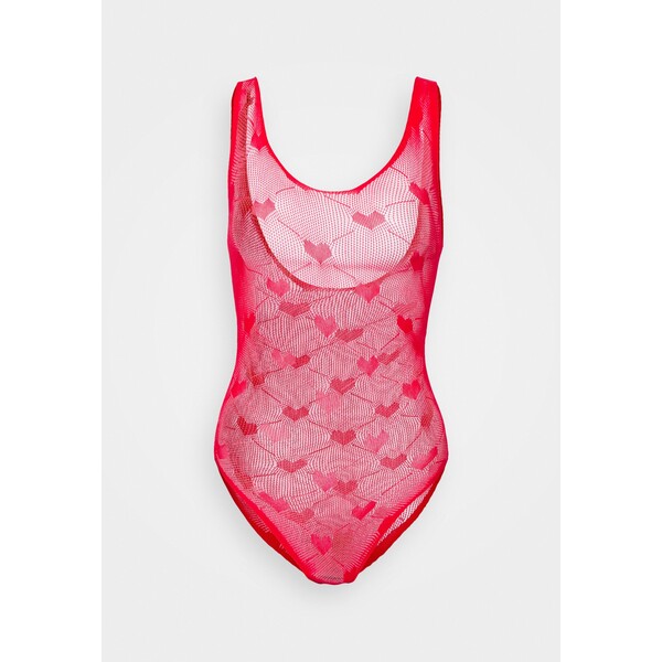Hunkemöller PRIVATE HEARTS Body tango red HM181S06N-G11