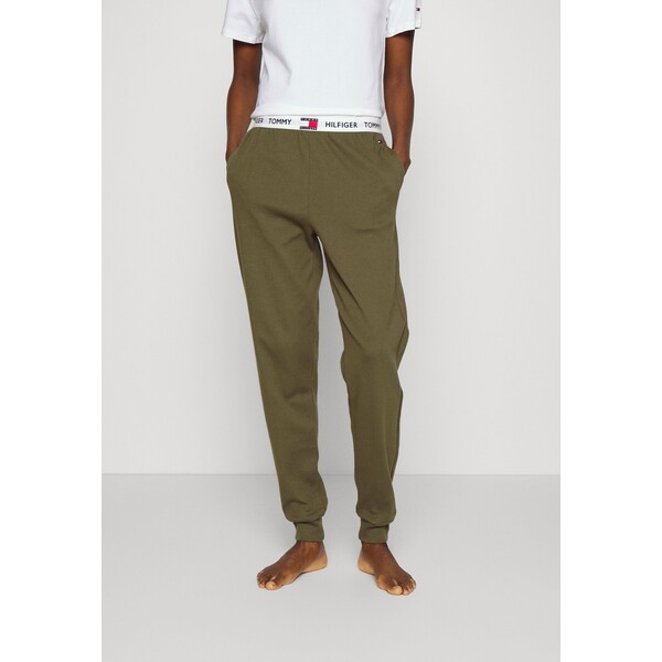 Tommy Hilfiger PANT Spodnie od piżamy army green TO181O01T-M11