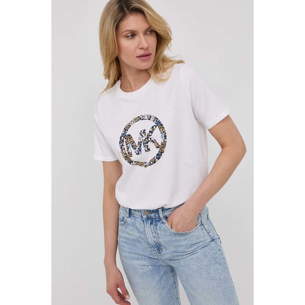 MICHAEL Michael Kors t-shirt bawełniany MB950PY97J