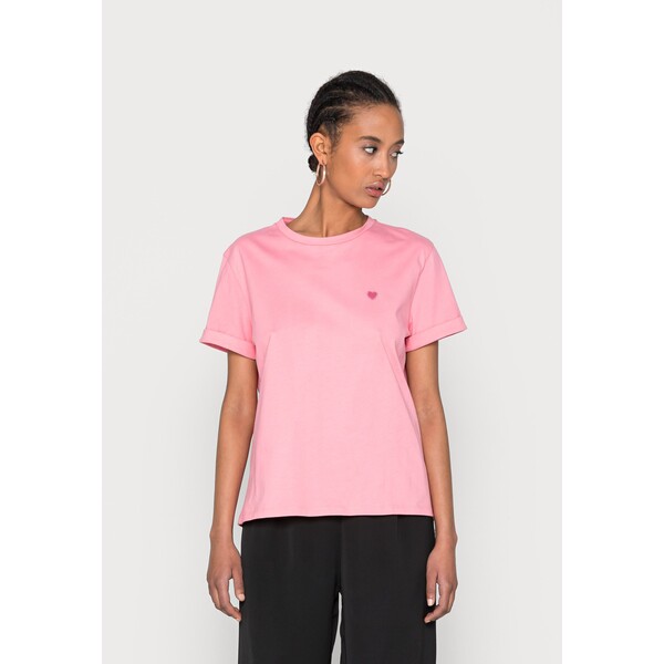 Opus SERZ T-shirt basic electric pink PC721D0GS-J11