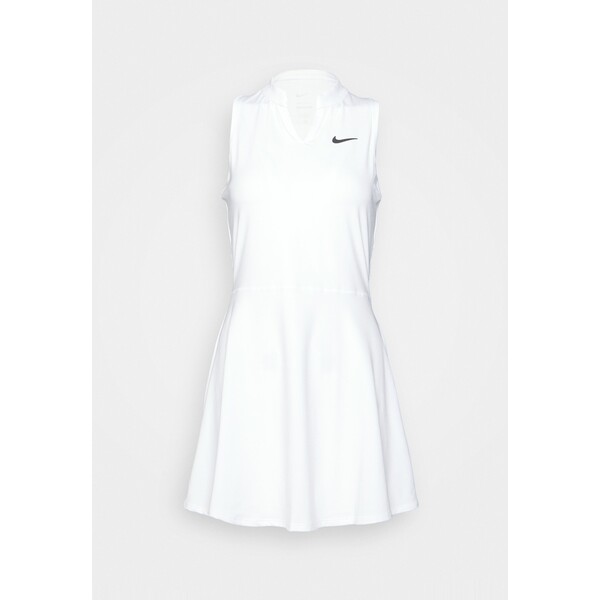 Nike Performance VICTORY DRESS Sukienka sportowa white/black N1241L02H-A11