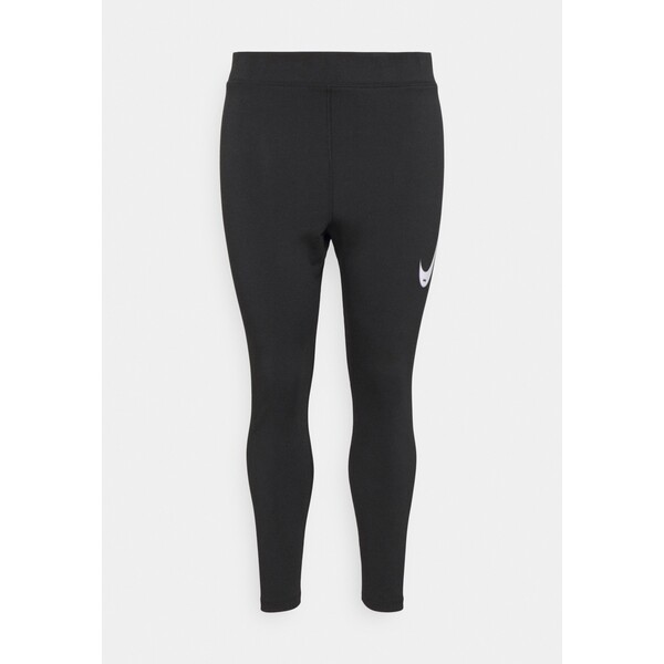 Nike Sportswear PLUS Legginsy black/white NI121A0IX-Q11