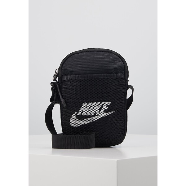 Nike Sportswear HERITAGE CROSSBODY BAG UNISEX Torba na ramię black/black/white NI154H02X-Q11