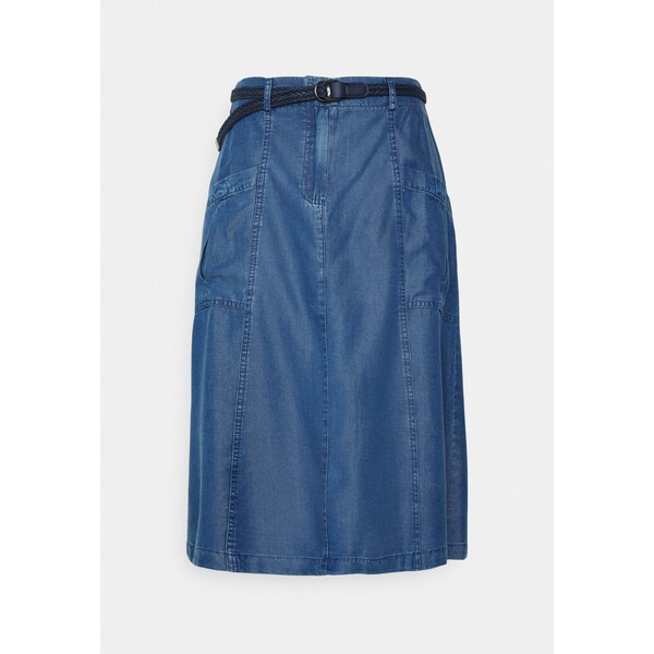 More & More SKIRT Spódnica jeansowa middle blue denim M5821B0ER-K11