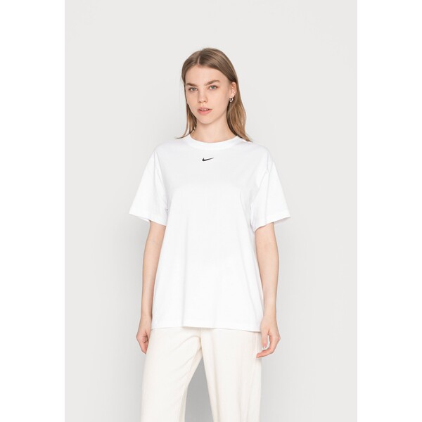 Nike Sportswear TEE T-shirt basic white/black NI121D0O4-A11