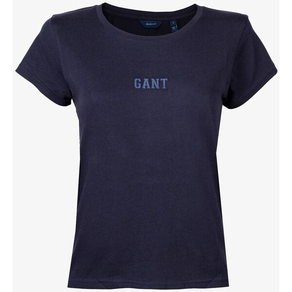 GANT GANT LOGO RUNDHALS KURZA T-shirt z nadrukiem blau GA321D07C-K11