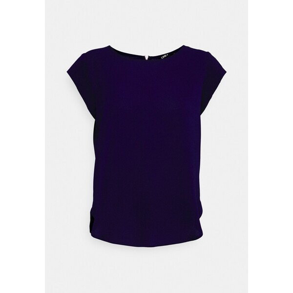 ONLY Petite ONLVIC SOLID T-shirt basic evening blue OP421D051-K11