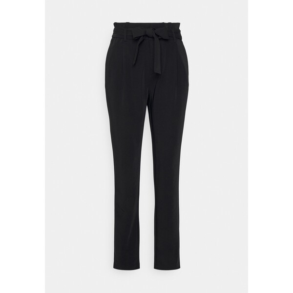 ONLY Tall ONLKOBE PAPERBAG PANT Spodnie materiałowe black OND21A06U-Q11