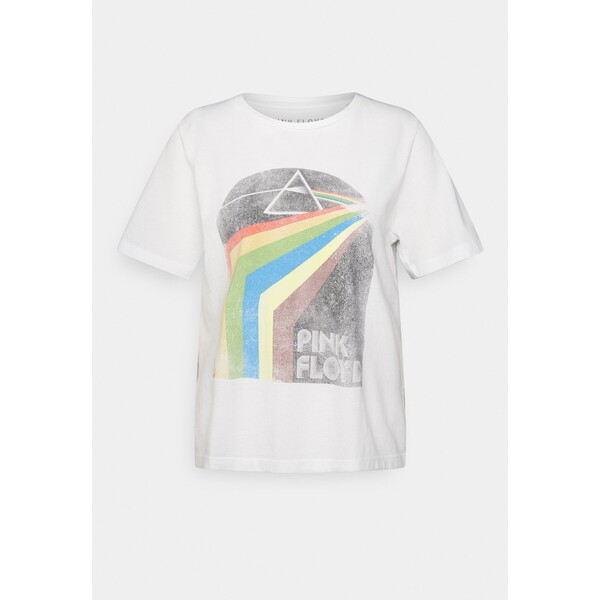 ONLY Tall ONLPINK FLOYD LIFE TEE T-shirt z nadrukiem white/multi color OND21D04Q-A11