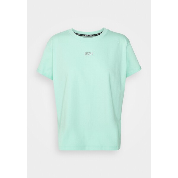 DKNY LOGO BOXY KNOTTED TEE T-shirt basic beach DK141D021-L11