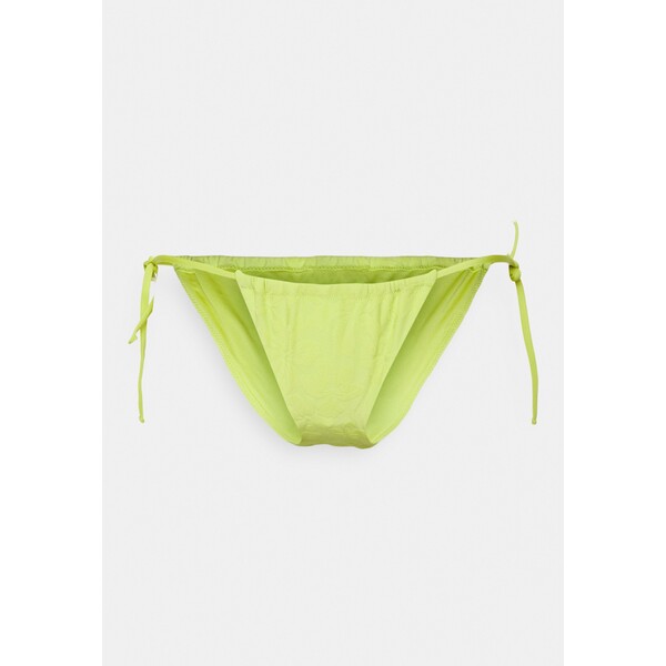Weekday BREEZE JACQUARD SWIM BOTTOM Dół od bikini bright green WEB81I01W-M11