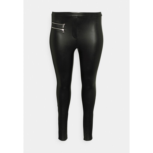 ONLY Carmakoma CARSIMONE Spodnie materiałowe black ONA21A05J-Q11