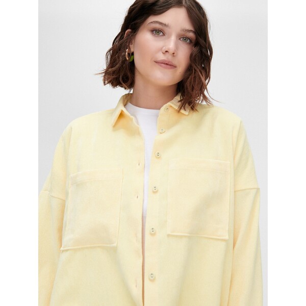 Cropp Żółta koszula oversize 1338K-10X
