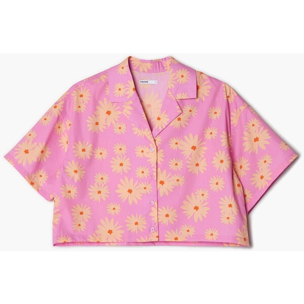 Cropp Różowa koszula w kwiaty 1363K-30X