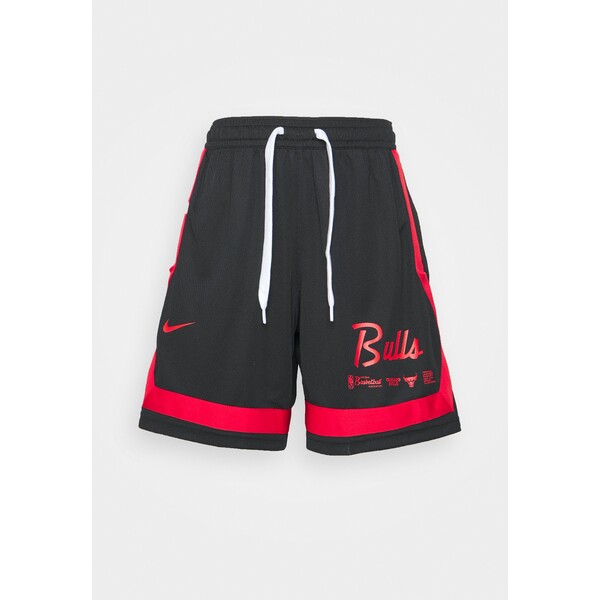 Nike Performance NBA CHICAGO BULLS SHORT Krótkie spodenki sportowe black/university red N1241E1GU-Q11