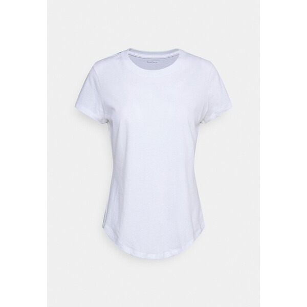Abercrombie & Fitch CREW TEE T-shirt basic white A0F21D0JP-A11