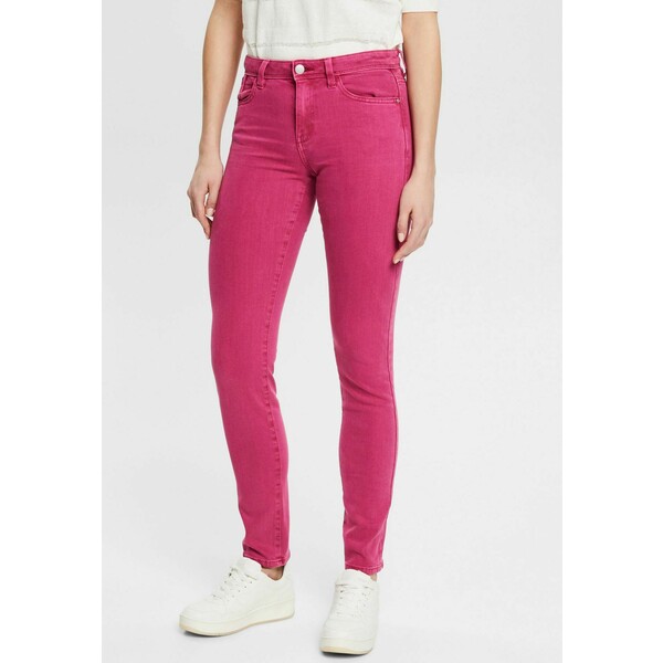 edc by Esprit COOLMAX Spodnie materiałowe pink fuchsia ED121A0IQ-J11