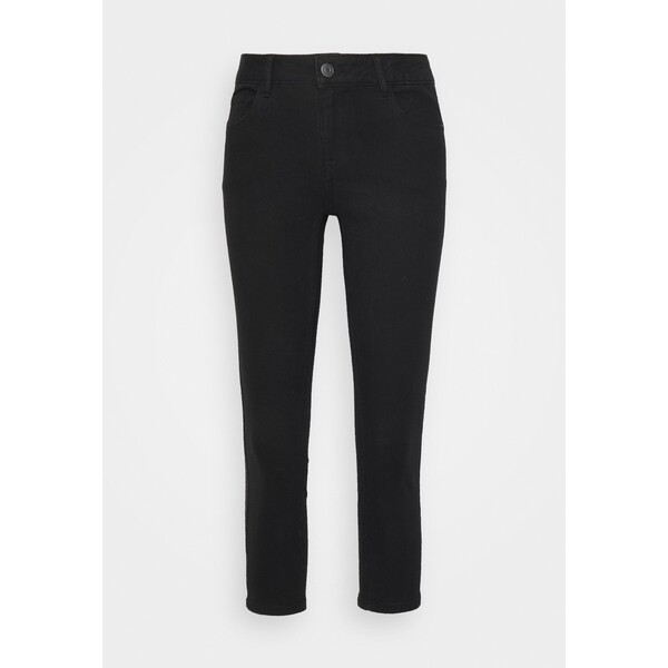 Vero Moda Tall VMHOT SEVEN SLIT KNICKER Szorty jeansowe black VEB21S01O-Q11