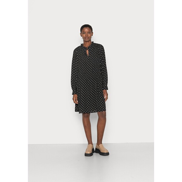 Moss Copenhagen LAURINE CLOVER DRESS Sukienka letnia black M0Y21C08C-Q11