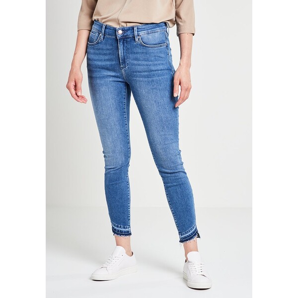 s.Oliver HOSE 7/8 Jeansy Skinny Fit blue ZZO15TT15-T00