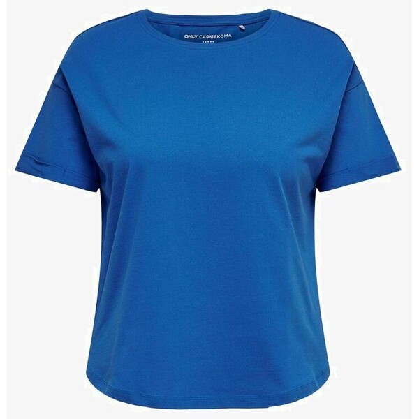 ONLY Carmakoma CARKAYLEE LIFE T-shirt basic strong blue ONA21D089-K13