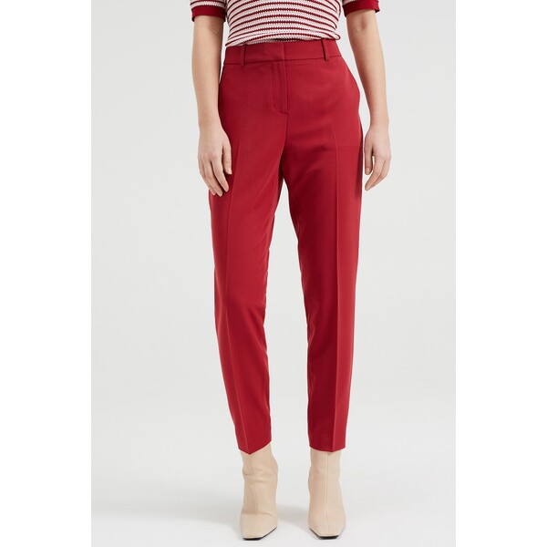 WE Fashion SLIM FIT Spodnie materiałowe red WF521A03K-G12