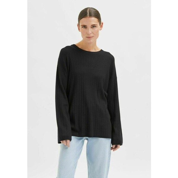 Selected Femme Sweter black SE521I0QT-Q11