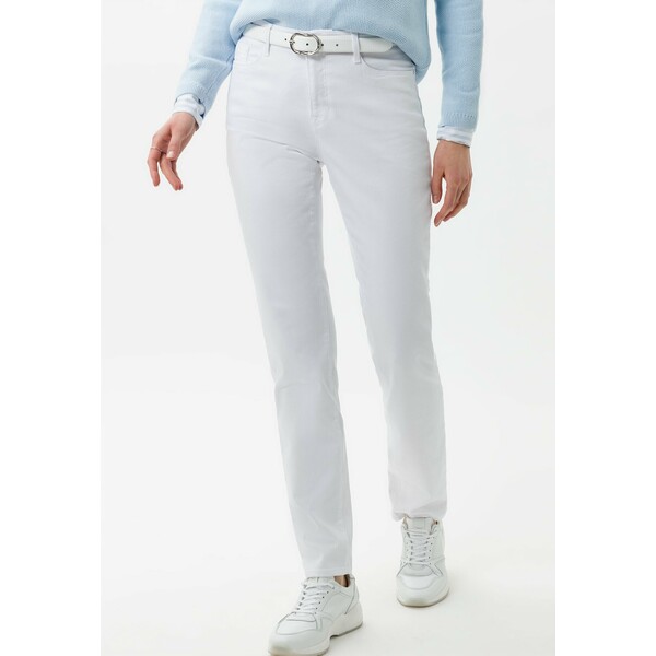 BRAX STYLE MARY Jeansy Slim Fit white BX021N0B8-A11