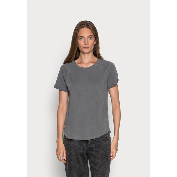 Ecoalf GREATALF WOMAN T-shirt z nadrukiem dark grey ECD21D016-C11