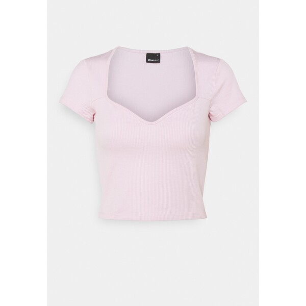 Gina Tricot Petite MARGOT PETITE BUSTIER T-shirt basic lilac snow GIL21D004-I11