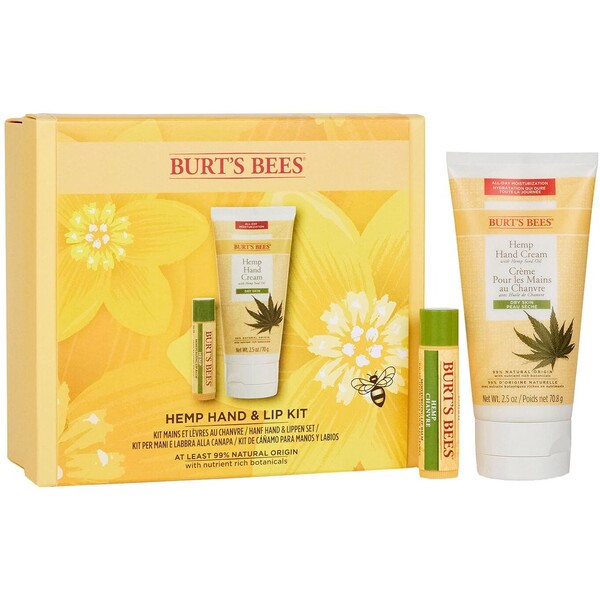Burt's Bees HEMP HAND & LIP KIT Zestaw do kąpieli - BU534G003-S11