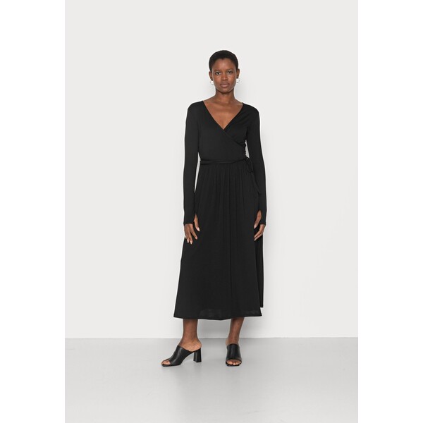 ARKET Sukienka z dżerseju black ARU21C028-Q11