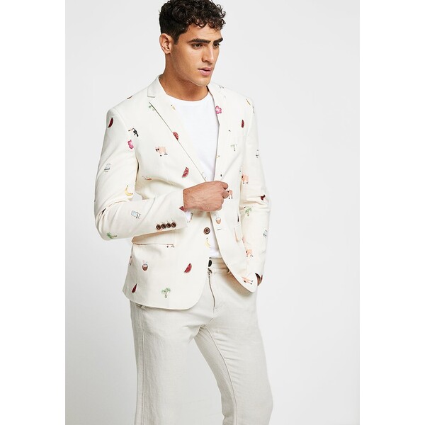 OppoSuits SUMMER ICONS Marynarka off white OP222A01D-A11
