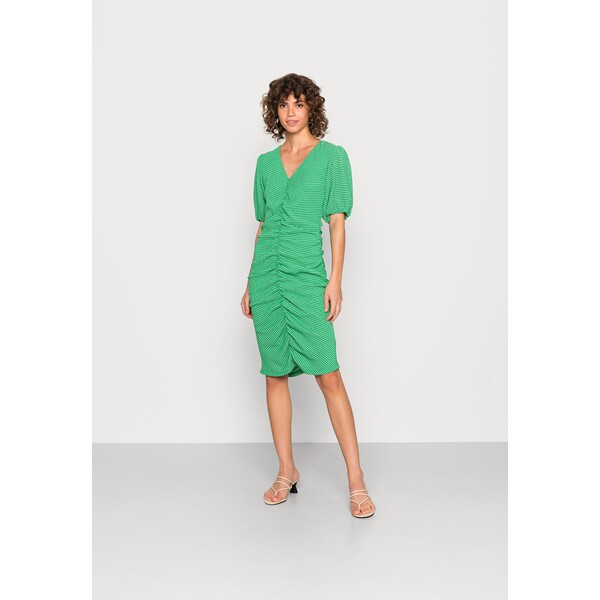 JUST FEMALE MIMI DRESS Sukienka letnia fern green JU121C073-M11