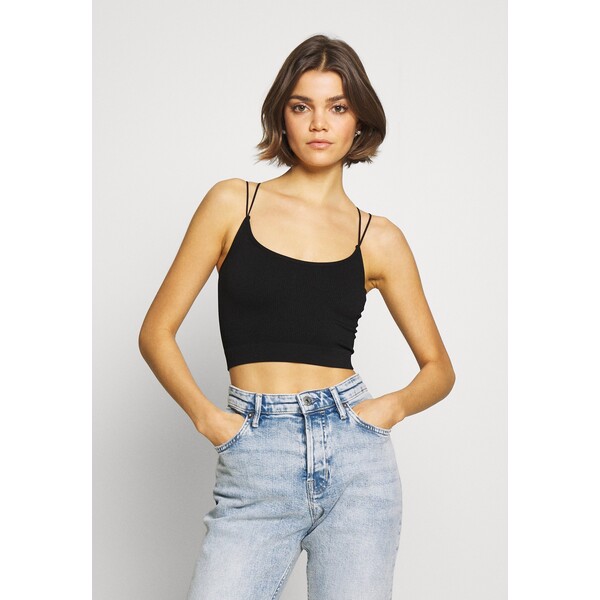BDG Urban Outfitters STRAPPY BACK CAMI Top black QX721D01I-Q11