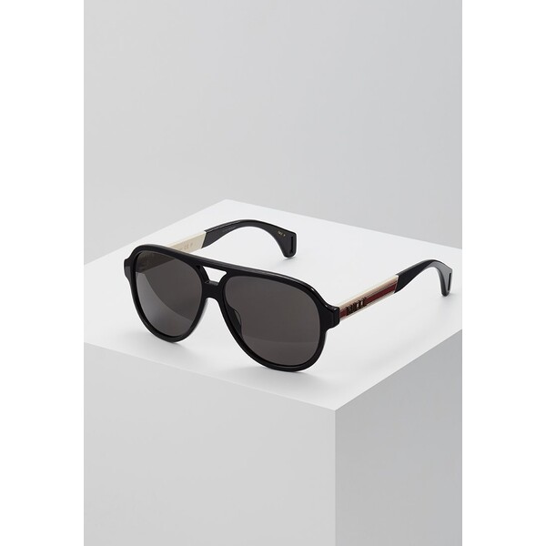 Gucci Okulary przeciwsłoneczne black/white/grey GU452K009-Q11