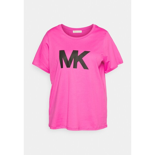 MICHAEL Michael Kors BLOCK LOGO TEE T-shirt z nadrukiem cerise MK121D05F-J11