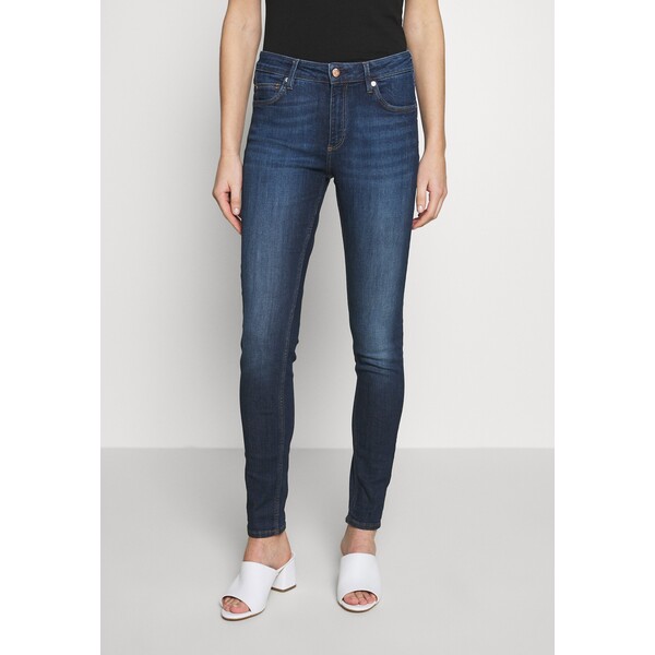 QS by s.Oliver LANG Jeansy Skinny Fit blue denim QS121N0BH-K11