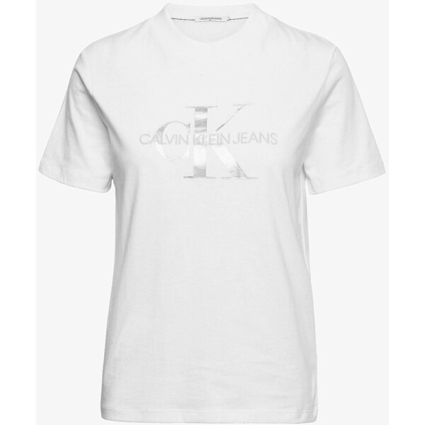 Calvin Klein T-shirt z nadrukiem white 6CA21D05E-A11