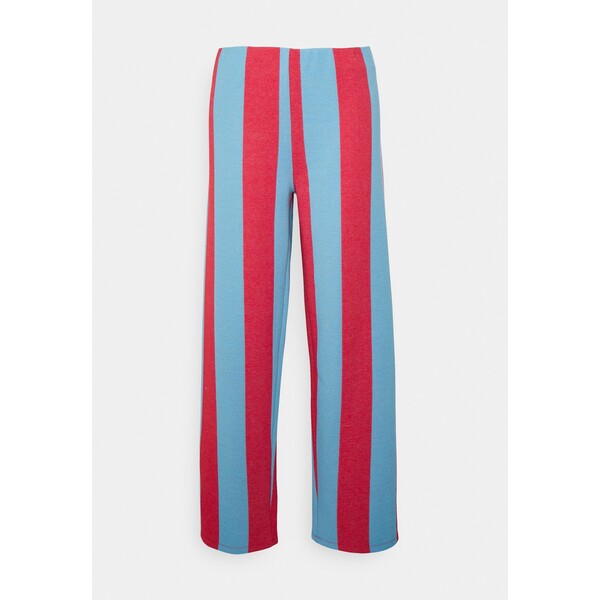 HOSBJERG FLORENCE PANTS Spodnie materiałowe red/blue HOX21A013-G11