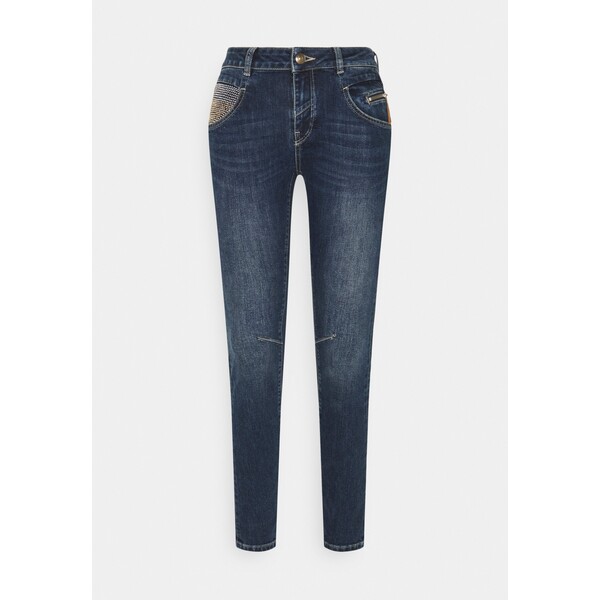Mos Mosh NELLY RELOVED Jeansy Straight Leg blue MX921N05G-K11