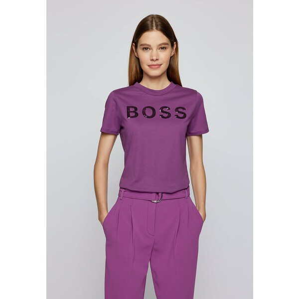 BOSS T-shirt basic purple BB121D09Y-I11