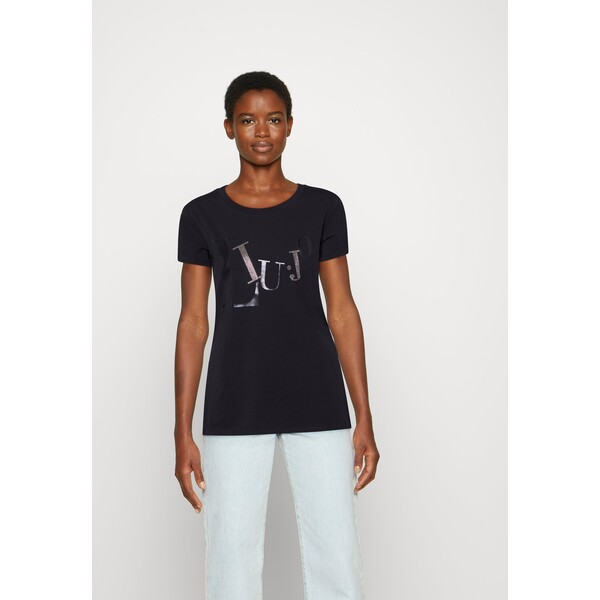Liu Jo Jeans T-shirt z nadrukiem nero L2521D05E-Q12