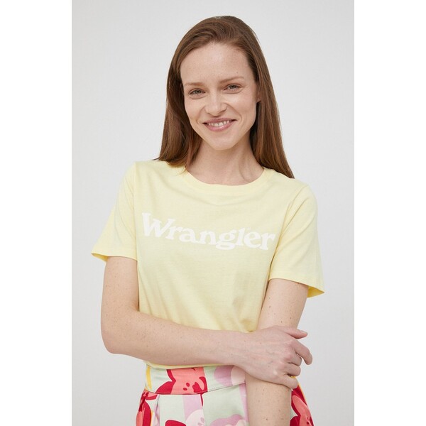 Wrangler t-shirt bawełniany W7N4GHY19
