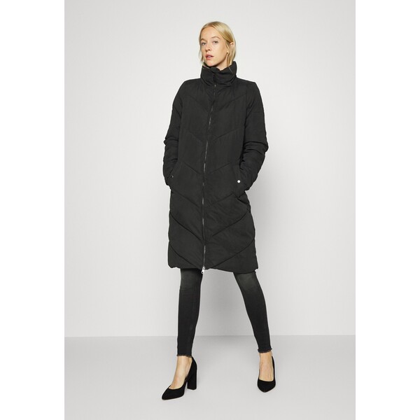 Vero Moda Tall VMGISELLE Płaszcz zimowy black VEB21U02K-Q11