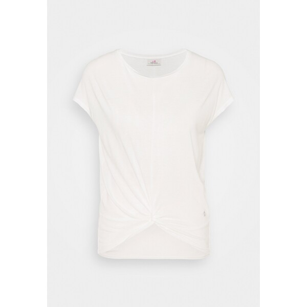 Deha KNOT T-shirt z nadrukiem milk white 5DE41D038-A12