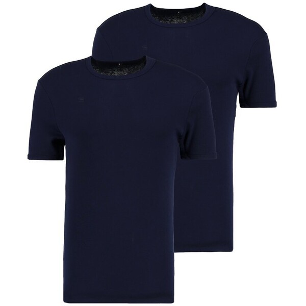 G-Star BASE 2 PACK T-shirt basic sartho blue GS122O0AA-K12
