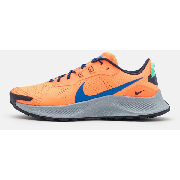 Nike Performance PEGASUS TRAIL 3 Obuwie do biegania Szlak total orange/signal blue/wolf grey/obsidian/green glow N1242A262-H11